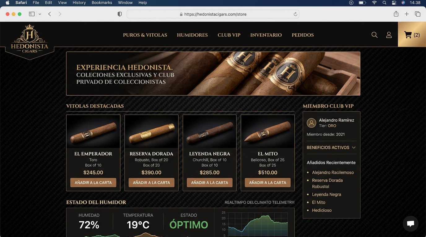 Hedonista Cigars: e-commerce y CRM