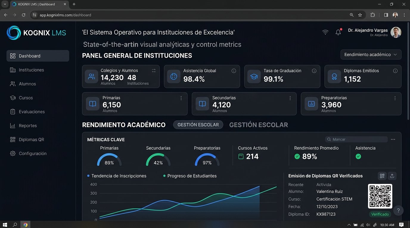 KognixLMS: plataforma educativa para escuelas